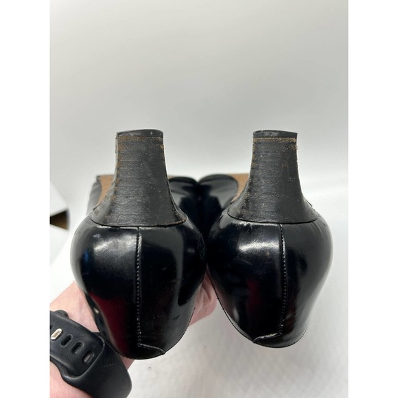 Van Eli Vintage Brown Block Heels Closed Toe Size 8M - Picture 8 of 10